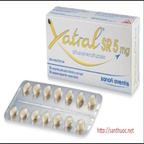 Xatral SR 5mg - Thuốc giúp tăng sinh lành tính tuyến tiền liệt