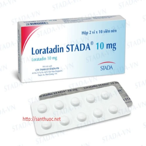 Loratadin stada 10mg - Thuốc điều trị dị ứng hiệu quả