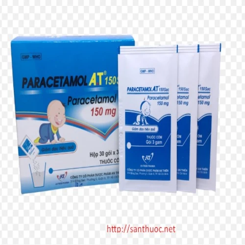 Paracetamol A.T 150 sac - Thuốc giúp giảm đau, hạ sốt cho trẻ em hiệu quả