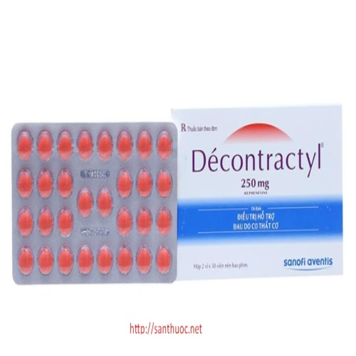 Decontractyl Tab.250mg - Thuốc điều trị các cơn đau do co thắt hiệu quả