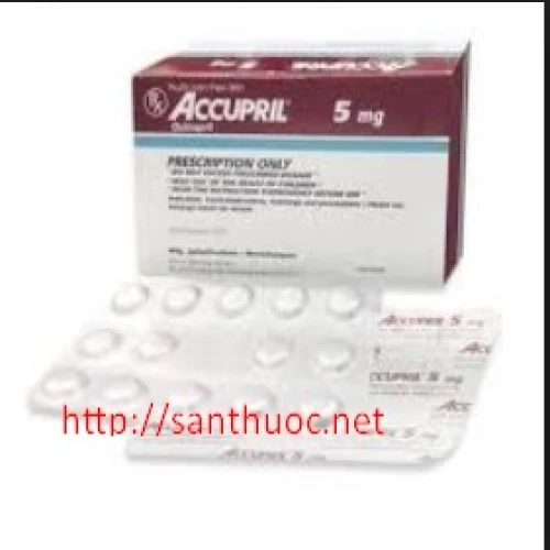 Accupril 5mg - Thuốc điều trị cao huyết áp hiệu quả