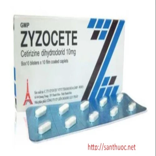 Zyzocete Tab.10mg - Thuốc chống dị ứng hiệu quả