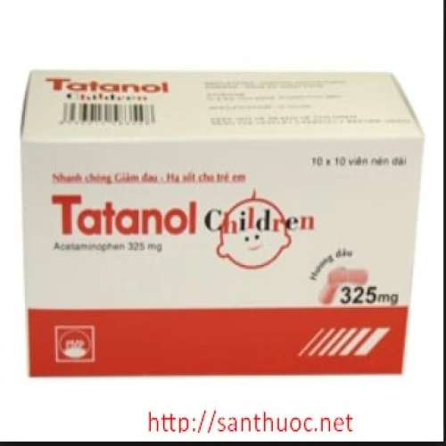 Tatanol Children - Giúp giảm đau, hạ sốt hiệu quả