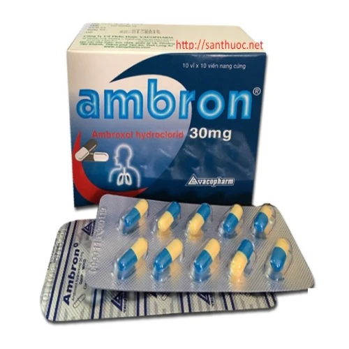 Ambron 30mg - Thuốc giúp điều trị viêm phế quản hiệu quả