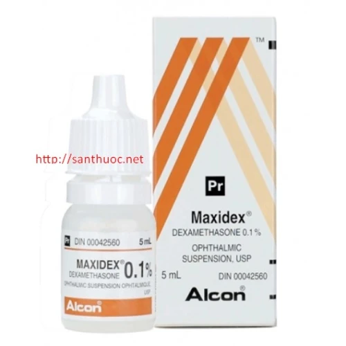 Maxidex 0.1% 5ml - Thuốc điều trị viêm mắt hiệu quả