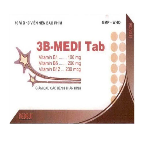 3B-Medi tab - Thuốc bổ sung vitamin nhóm B hiệu quả của Me Di Sun