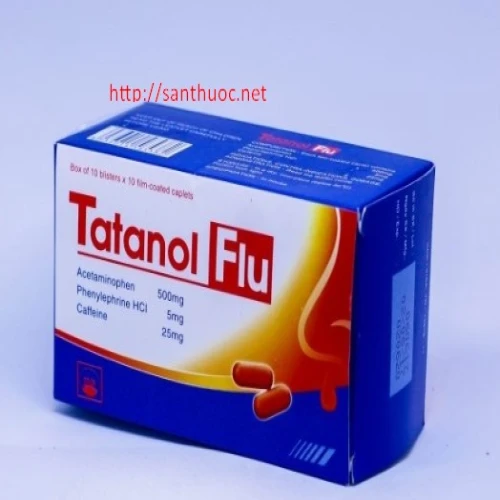 Tatanol flu - Thuốc điều trị cảm cúm hiệu quả