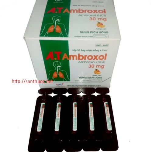 A. T Ambroxol Ống - Thuốc điều trị viêm đường hô hấp hiệu quả