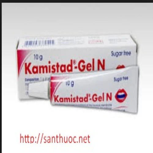 Kamistad gel N 10g - Thuốc giúp điều trị đau niêm mạc miệng hiệu quả của Đức.