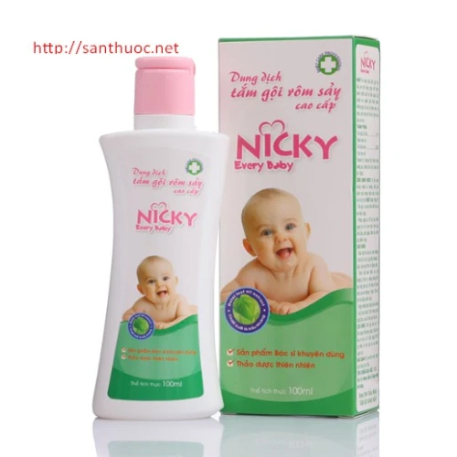Nicky - Dung dịch tắm bảo vệ làn da cho trẻ hiệu quả