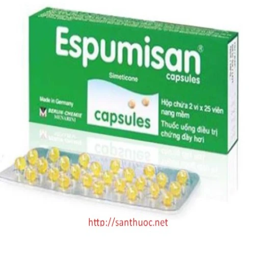 Espumisan - Thuốc điều trị đầy hơi, trướng bụng hiệu quả