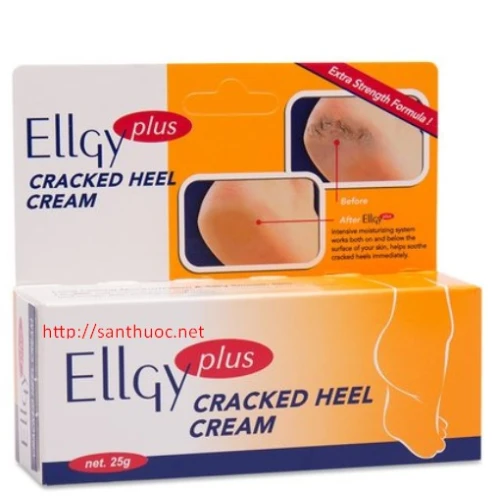 Ellgy Plus Cre.25g - Thuốc điều trị nứt gót chân hiệu quả