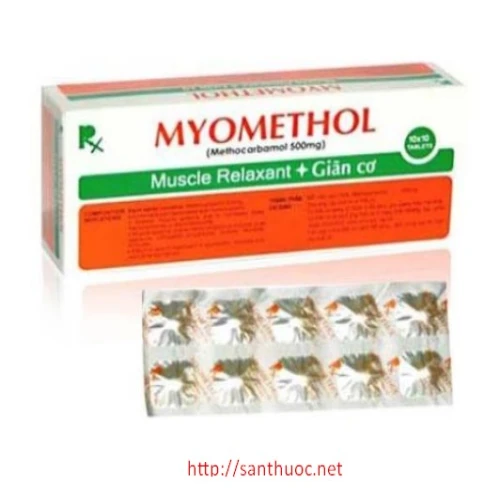 Myomethol 500 - Thuốc giúp giảm đau cơ, xương khớp hiệu quả