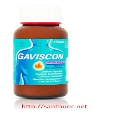 Gaviscon (chai 150ml) - Thuốc giúp viêm ngược dạ dày, thực quản