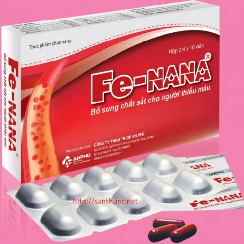 Fe-NANA - Thuốc bổ sung sắt hiệu quả