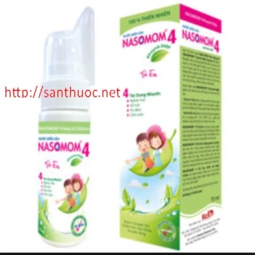 Nasomom4-TE - Thuốc xịt mũi hiệu quả