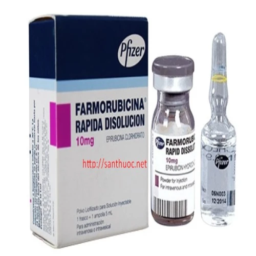 Farmorubicina 10mg - Thuốc điều trị ung thư vú hiệu quả