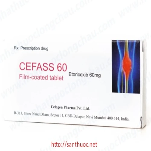 Cefass 90mg - Thuốc chống viêm, giảm đau xương khớp hiệu quả của Ấn Độ