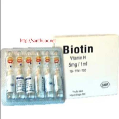 Biotin (i) 5mg - Thuốc điều trị viêm da hiệu quả