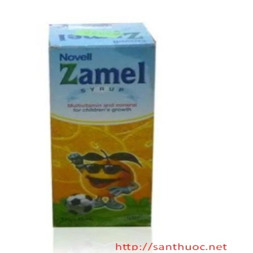  Zamel Syr.60ml - Thuốc giúp bổ sung vitamin và khoáng chất cho cơ thể hiệu quả
