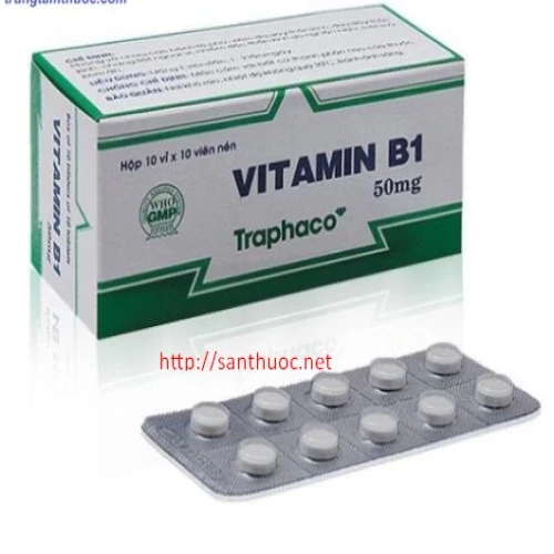 Vitamin B1 50mg Blis - Thuốc giúp bổ sung vitamin B1 hiệu quả