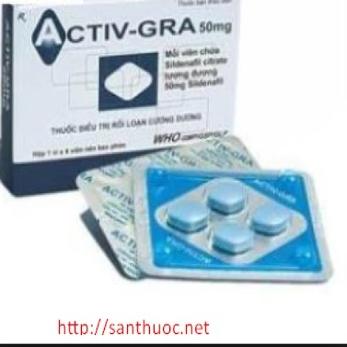 Actigra 50  - Thuốc điều trị rối loạn cương dương hiệu quả