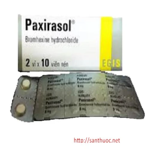 Paxirasol Tab.8mg - Thuốc giúp điều trị viêm phế quản hiệu quả