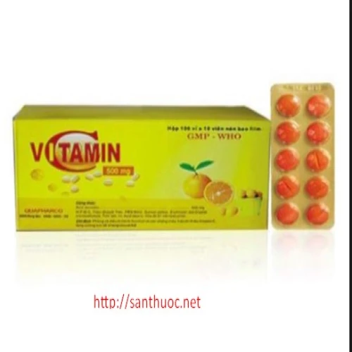 Vitamin C500mg - Thuốc giúp bổ sung vitamin C hiệu quả