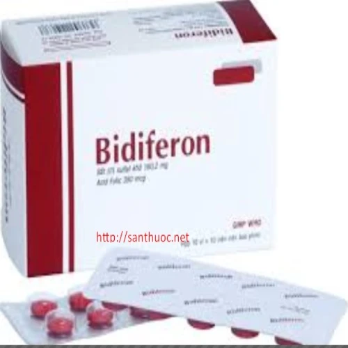 Bidiferon  - Thuốc giúp phòng và điều trị thiếu sắt hiệu qủa