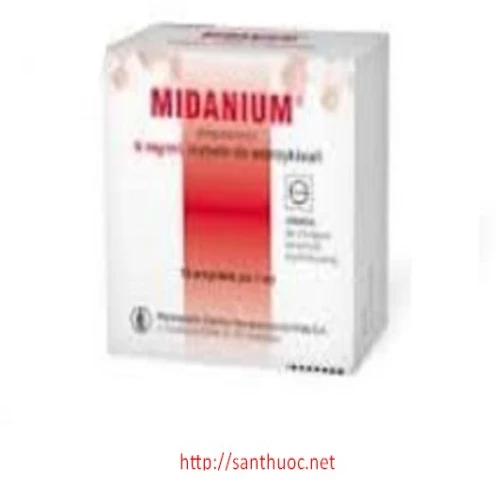 Midanium 5mg  - Thuốc gây mê, gây tê hiệu quả