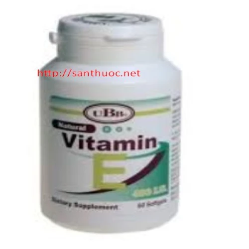 Natural E UBB - Thuốc bổ sung vitamin E hiệu quả của Mỹ
