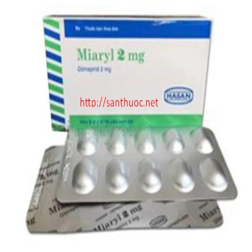 Miaryl 2mg-4mg - Thuốc điều trị bệnh tiểu đường hiệu quả