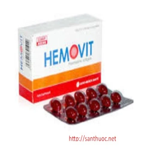 Hemovit - Thuốc bổ sung sắt hiệu quả