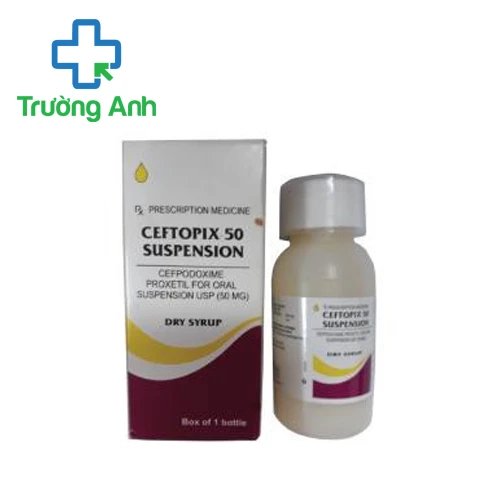 Ceftopix50-SR - Thuốc kháng sinh điều trị các bệnh hiệu quả của Ấn Độ