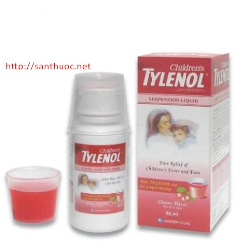  Tylenol Syr.60ml - Thuốc giúp giảm đau, hạ sốt dành cho trẻ em hiệu quả