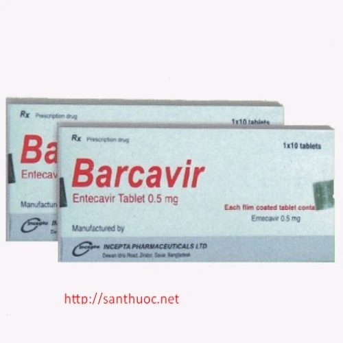 Barcavir - Thuốc điều trị viêm gan B mãn tính hiệu quả