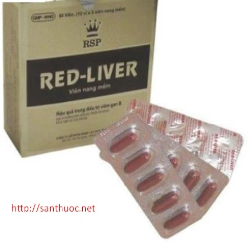 Red Liver 200mg - Thuốc giúp điều trị rối loạn chức năng gan hiệu quả