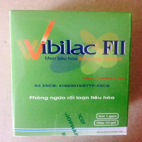 Vibilac II Sac - Thuốc giúp điều trị rối loạn đường tiêu hóa hiệu quả