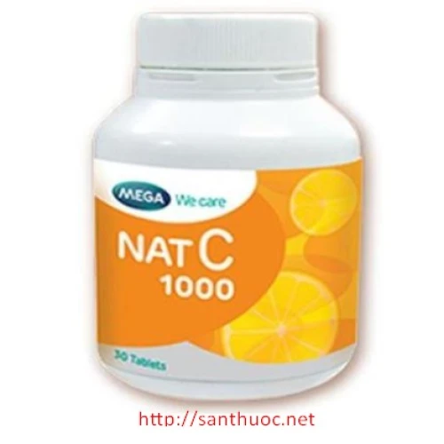 Nat C 1000 - Thuốc bổ vitamin C hiệu quả