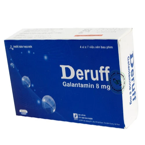 Deruff - Thuốc điều trị suy giảm trí nhớ hiệu quả của Davipharm