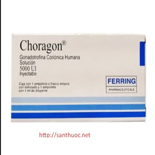 Choragon 5000 - Thuốc giúp hỗ trợ sinh sản ở phụ nữ hiệu quả của Đức