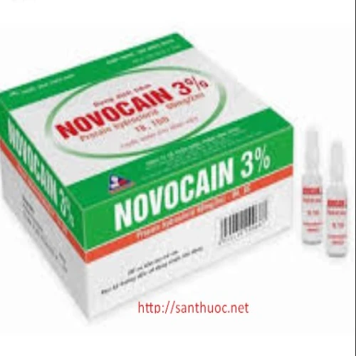 Novocaine 3% Inj.2ml  - Thuốc giúp gây tê, gây mê hiệu quả