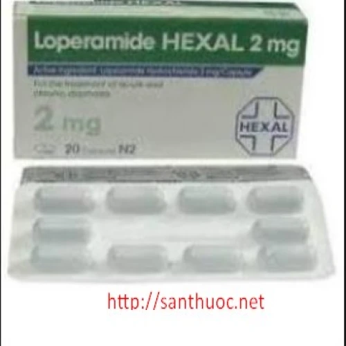 Loperamid Hexal Cap.2mg - Thuốc giúp bù nước, điện giải hiệu quả