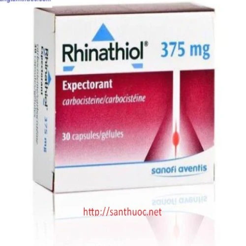 Rhinathiol Cap.375 - Thuốc giúp điều trị các bệnh đường hô hấp hiệu quả