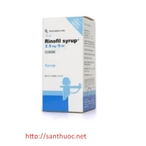 Rinofil 2.5mg/5ml Syr.15ml - Thuốc chống dị ứng hiệu quả
