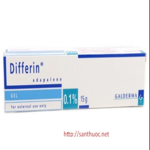 Differin 0.1% Gel.15g -30g - Thuốc điều trị mụn trứng cá hiệu quả