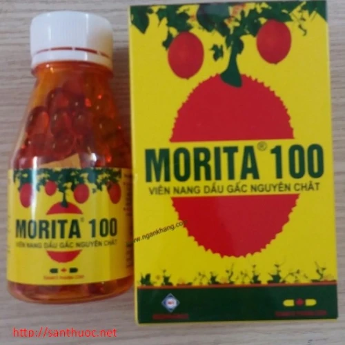 Dầu gấc Morita - Giúp bổ sung vitamin A hiệu quả 