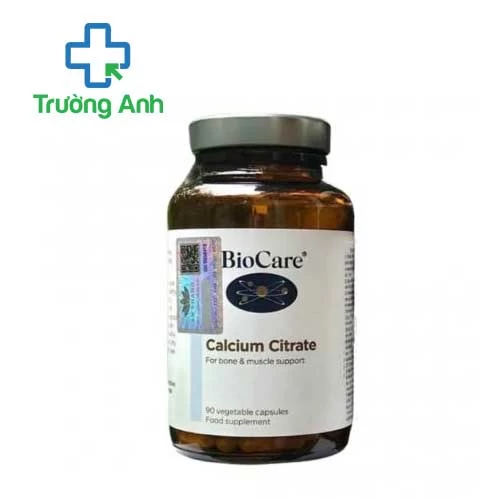 Biocare Calcium Citrate - Giúp bổ sung canxi cho cơ thể