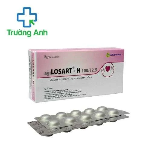 Agilosart - H 100/12,5 Agimexpharm - Điều trị tăng huyết áp vô căn ở người lớn
