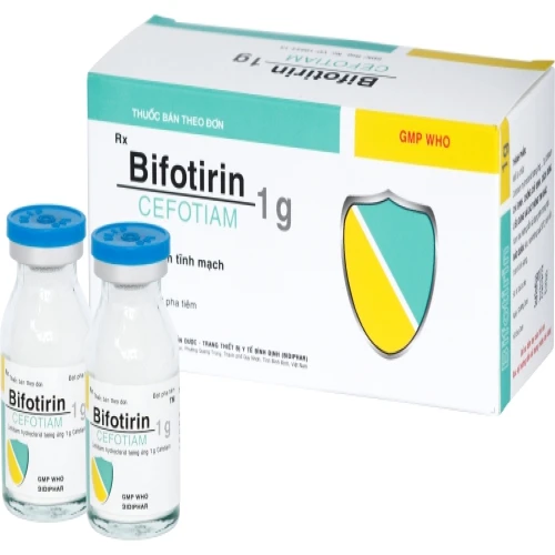 Bifotirin 1g - Thuốc trị nhiễm khuẩn, chống viêm của Bidiphar